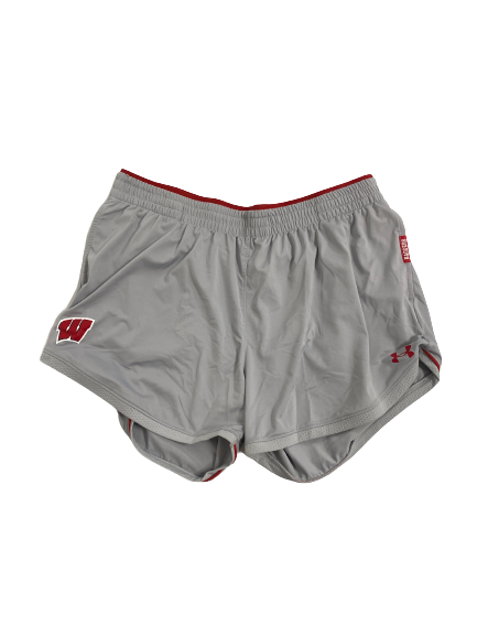 Jade Demps Wisconsin Volleyball Team-Issued Shorts (Size Women&