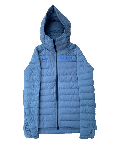 Brad Calipari Kentucky Basketball Player Exclusive Winter Jacket (Size L)