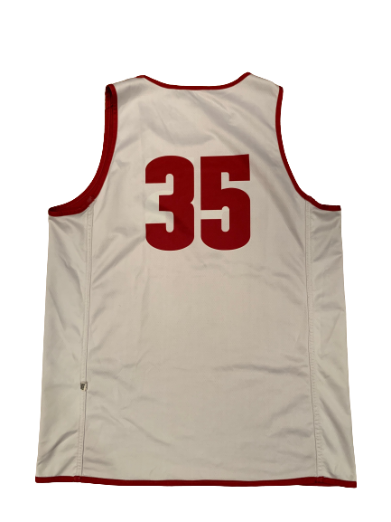 Nate Reuvers Wisconsin Basketball Team Exclusive Reversible Practice Jersey (Size XL)