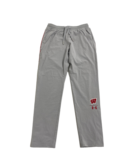 Jade Demps Wisconsin Volleyball Team-Issued Sweatpants (Size L)