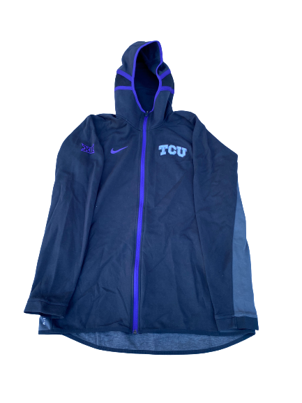 RJ Nembhard TCU Basketball Team Issued Jacket (Size LT)