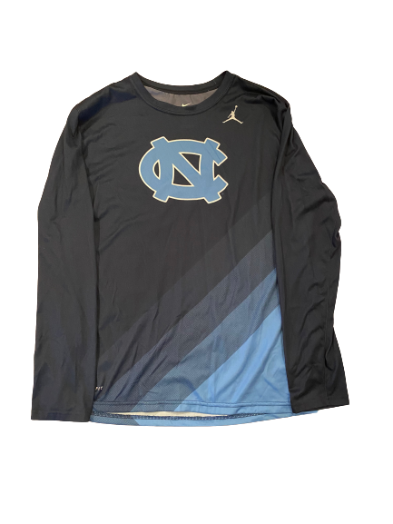 Myles Wolfolk North Carolina Football Team Issued Long Sleeve Shirt (Size L)