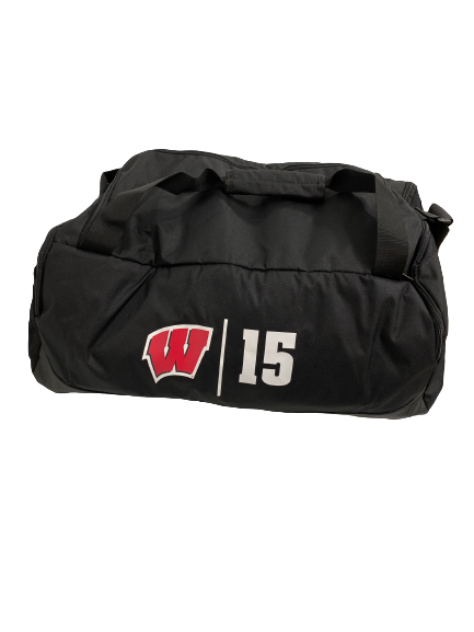 Jade Demps Wisconsin Volleyball Player-Exclusive Duffel Bag With 