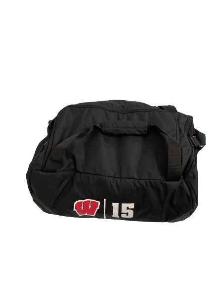 Jade Demps Wisconsin Volleyball Player-Exclusive Duffel Bag With 