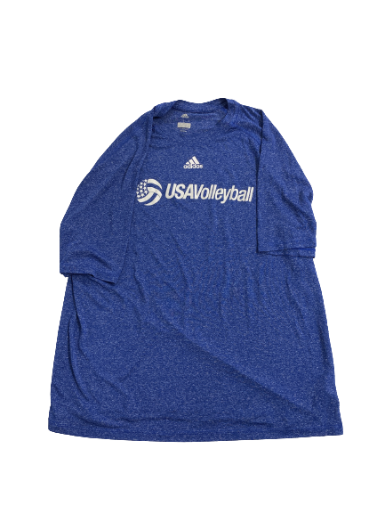 Jade Demps USA Volleyball Team-Issued T-Shirt (Size L)