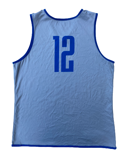 Brad Calipari Kentucky Basketball Player Exclusive Worn Reversible Practice Jersey (Size M)
