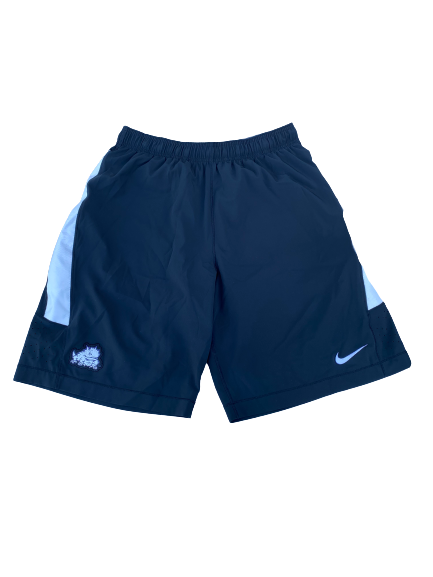 RJ Nembhard TCU Basketball Team Issued Workout Shorts (Size M)