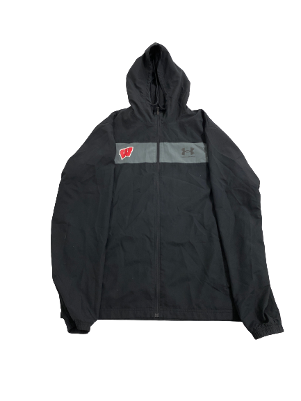 Jade Demps Wisconsin Volleyball Team-Issued Zip-Up Jacket (Size L)