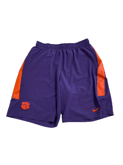 James Skalski Clemson Football Team-Issued Shorts (Size XL)