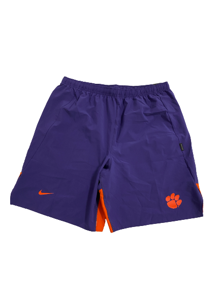 James Skalski Clemson Football Team-Issued Shorts (Size XL)