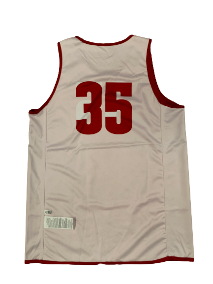 Nate Reuvers Wisconsin Basketball Team Exclusive Reversible Practice Jersey (Size XL)