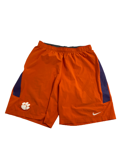 James Skalski Clemson Football Team-Issued Shorts (Size XL)