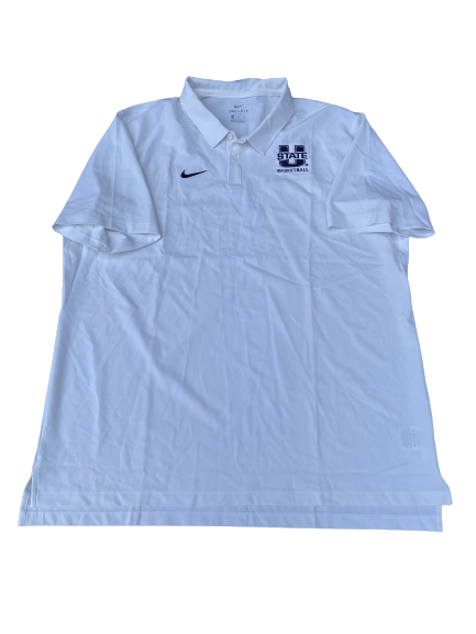Kuba Karwowski Utah State Basketball Team Issued Polo Shirt (Size 2XL)