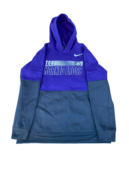 RJ Nembhard TCU Basketball Team Issued Sweatshirt (Size L)