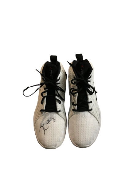 Zavier Simpson Signed Brand New Jordan Basketball Shoes