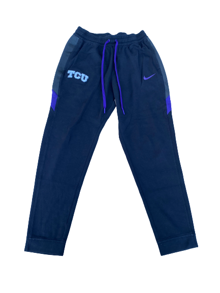 RJ Nembhard TCU Basketball Team Issued Sweatpants (Size L)