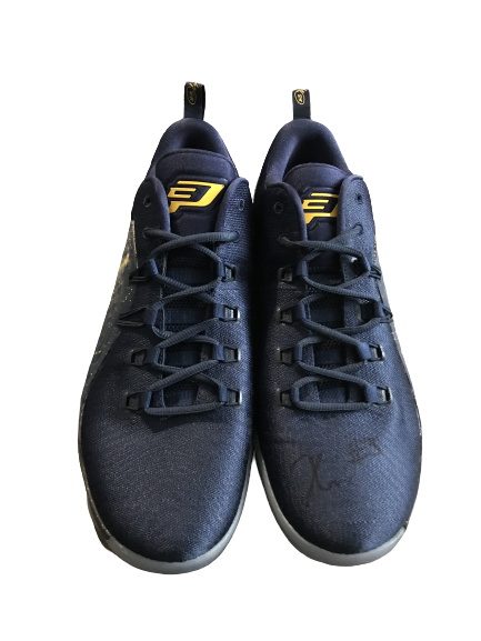 Zavier Simpson Signed Brand New Team Issued Michigan "CP3" Shoes