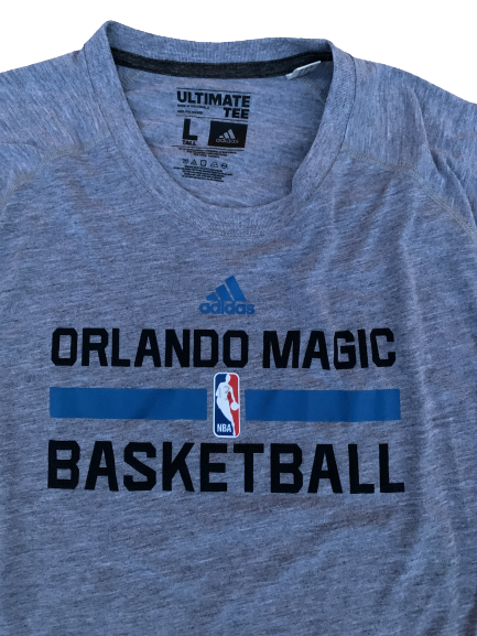 Nick Johnson Orlando Magic Adidas Long Sleeve Shirt (Size LT)