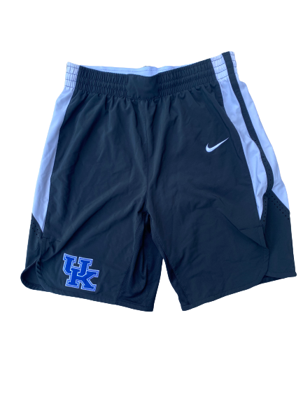 Brad Calipari Kentucky Basketball RARE 2018 Black Bahamas Game Uniform Set (Size M)