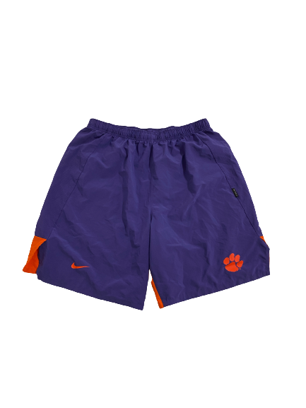 James Skalski Clemson Football Team-Issued Shorts (Size XL)