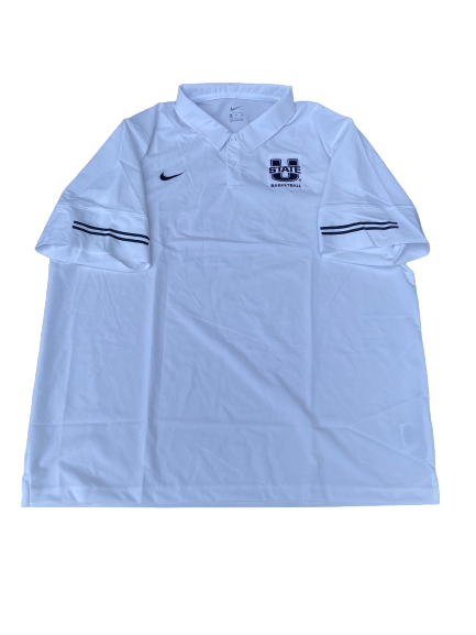 Kuba Karwowski Utah State Basketball Team Issued Travel Polo Shirt (Size 3XL)