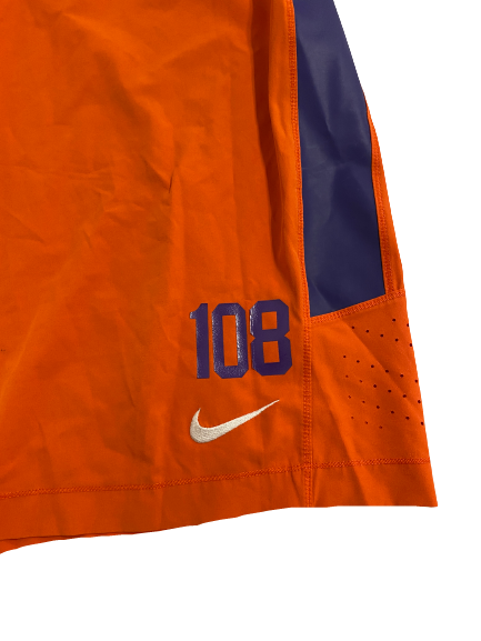 James Skalski Clemson Football Team-Exclusive Shorts (Size L)