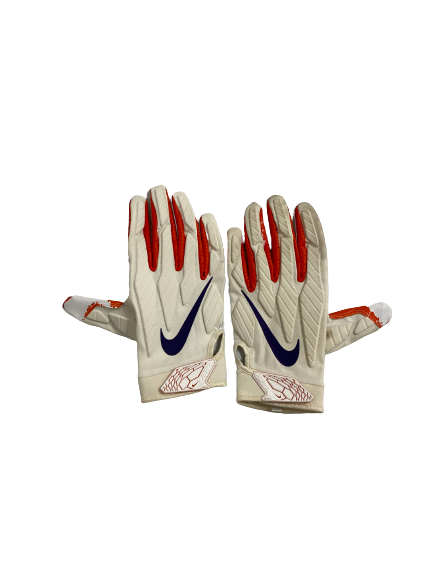 James Skalski Clemson Football Team-Exclusive Gloves (Size XXL)