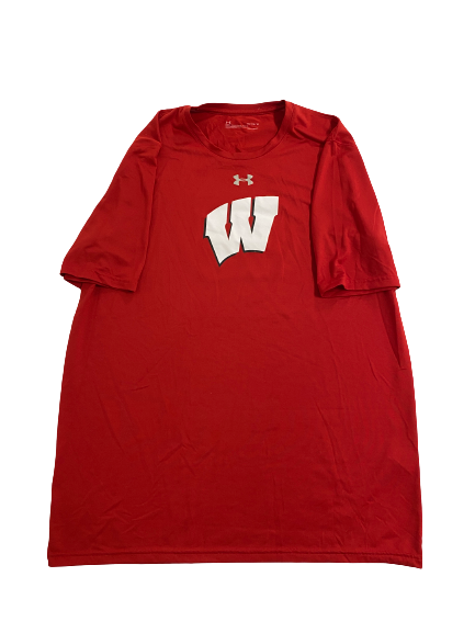 Jade Demps Wisconsin Volleyball Team-Issued Practice Shirt With 
