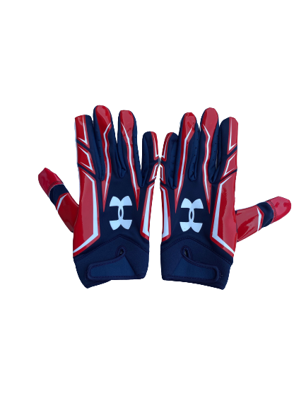 Andre Baccellia New England Patriots Exclusive Gloves (Size XL)