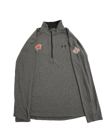 Jade Demps Wisconsin Volleyball 2021 National Champions Team-Issued 1/4 Zip Jacket (Size L)