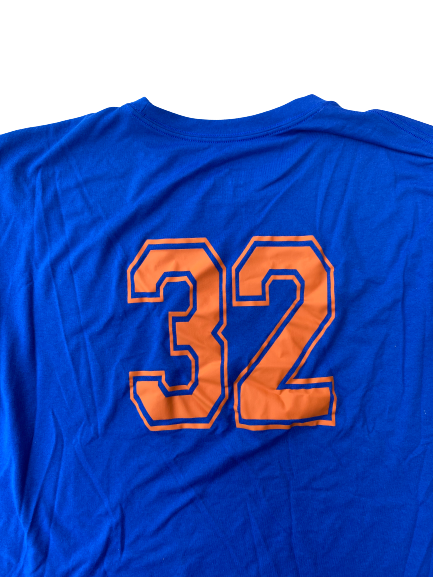 Kendyl Lindaman Florida Softball Exclusive Practice Shirt with Number (Size XL)