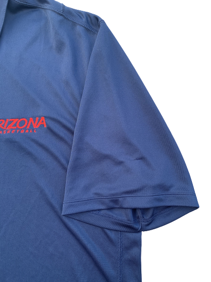 Nick Johnson Arizona Basketball Nike Polo Shirt (Size XL)