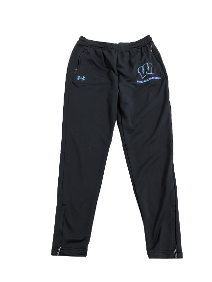 Jade Demps Wisconsin Volleyball Team-Issued Sweatpants (Size Women&