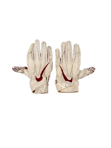 Malik Antoine Stanford Game Worn Player Exclusive Gloves