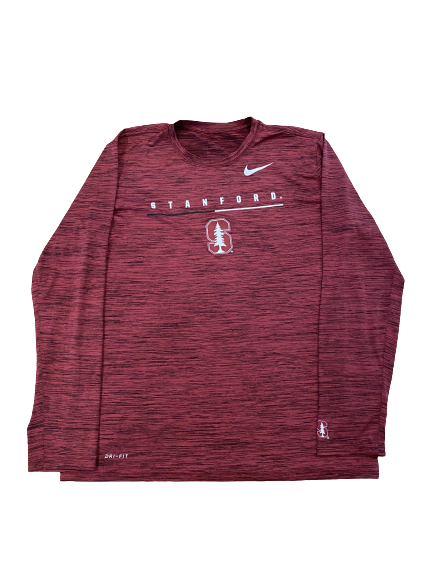 Malik Antoine Stanford Football Team Issued Long Sleeve Shirt (Size L)