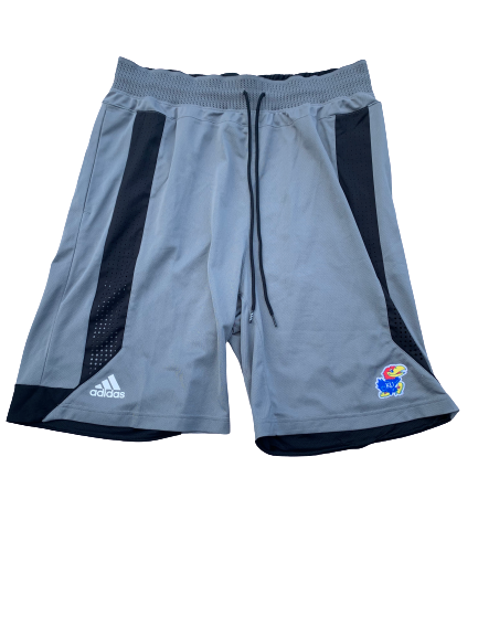 Udoka Azubuike Kansas Adidas Workout Shorts (Size XXLT)