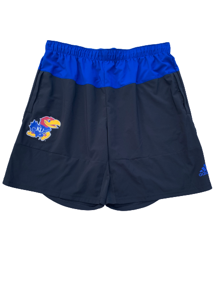 Udoka Azubuike Kansas Adidas Workout Shorts (Size XXLT)