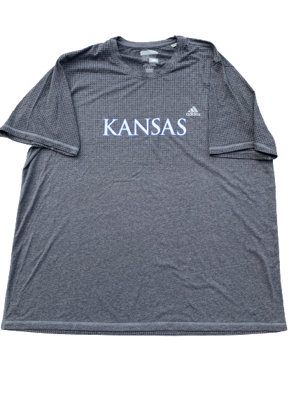 Udoka Azubuike Kansas Adidas T-Shirt (Size XXXL)