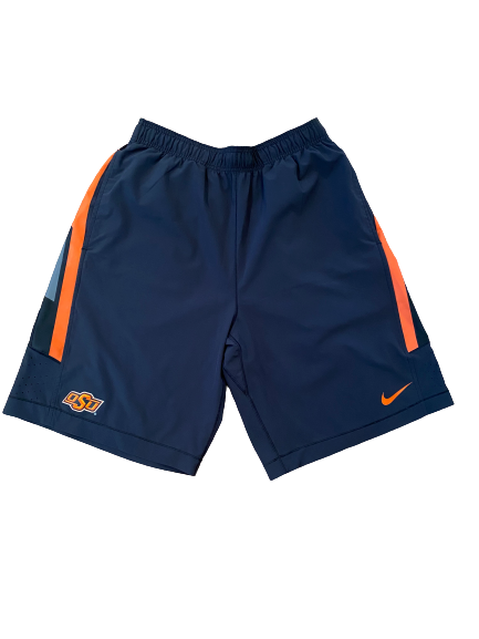 Garrett McCain Oklahoma State Baseball Team Issued Shorts (Size L)