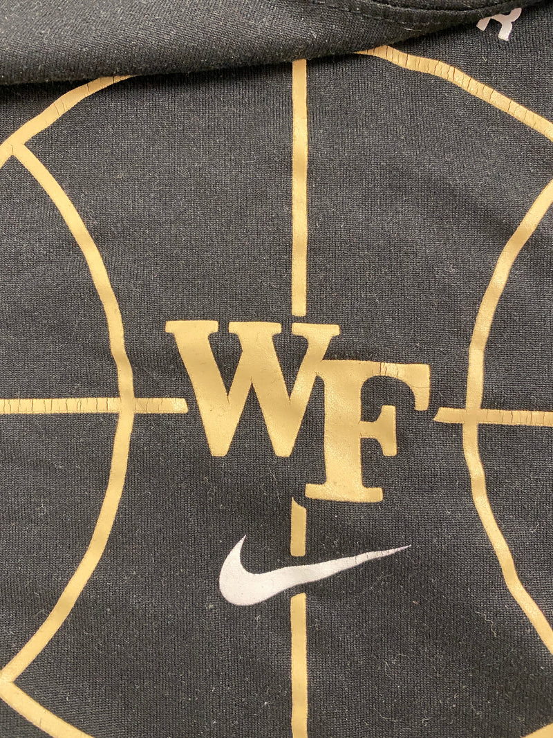 Isaiah Mucius Wake Forest Basketball Team Issued Long Sleeve Workout Shirt (Size LT)