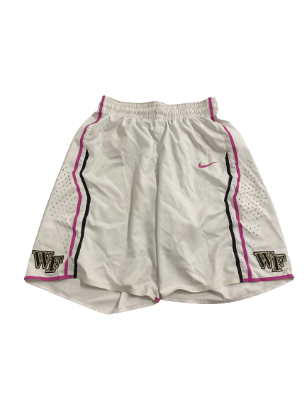 Isaiah Mucius Wake Forest Basketball 2015-2016 Season Game Shorts (Size M)