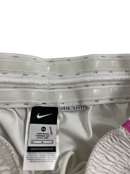 Isaiah Mucius Wake Forest Basketball 2015-2016 Season Game Shorts (Size M)