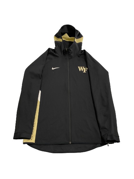 Isaiah Mucius Wake Forest Basketball Team Issued Zip-Up Jacket (Size LT)