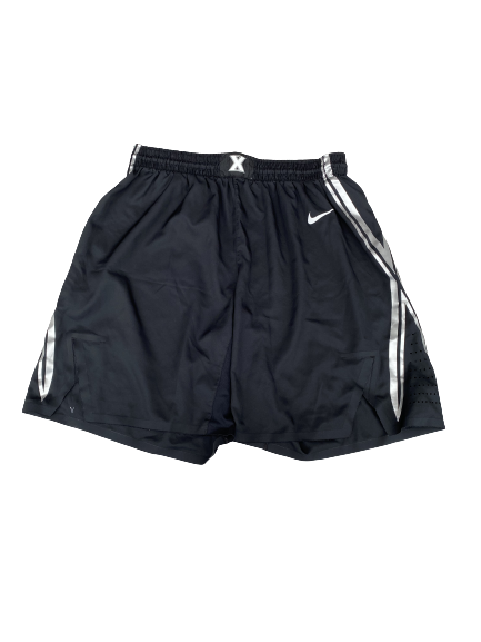 Zach Hankins Xavier Basketball 2018-2019 Game Worn Shorts (Size 44) - Photo Matched