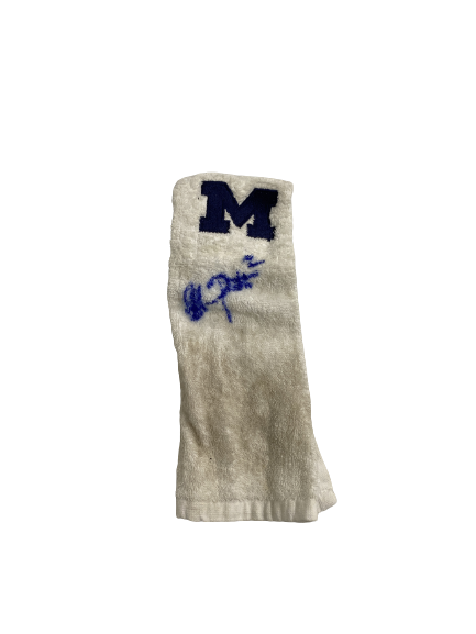 Shea Patterson Michigan Football Signed Football Towel