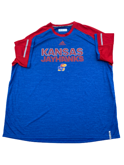Udoka Azubuike Kansas Jayhawks Adidas T-Shirt (Size XXXL)