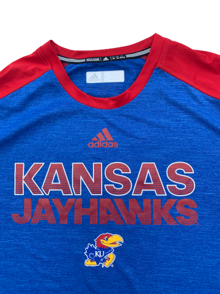 Udoka Azubuike Kansas Jayhawks Adidas T-Shirt (Size XXXL)