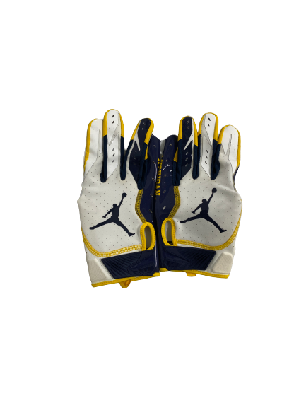 Shea Patterson Michigan Football Player-Exclusive Gloves (Size XL)