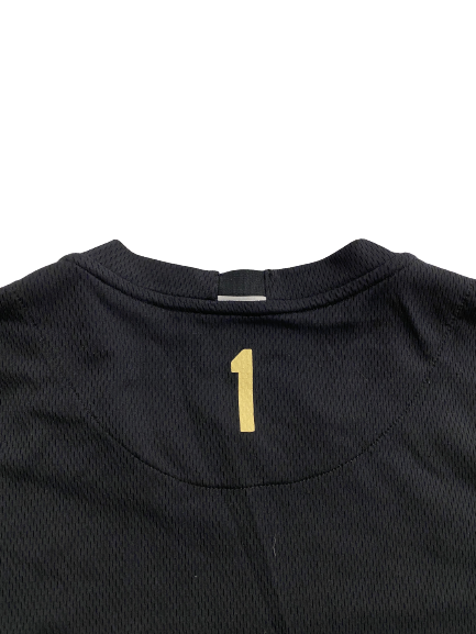 Isaiah Mucius Wake Forest Basketball Player Exclusive Long Sleeve Pre-Game Shooting Shirt (Size LT)