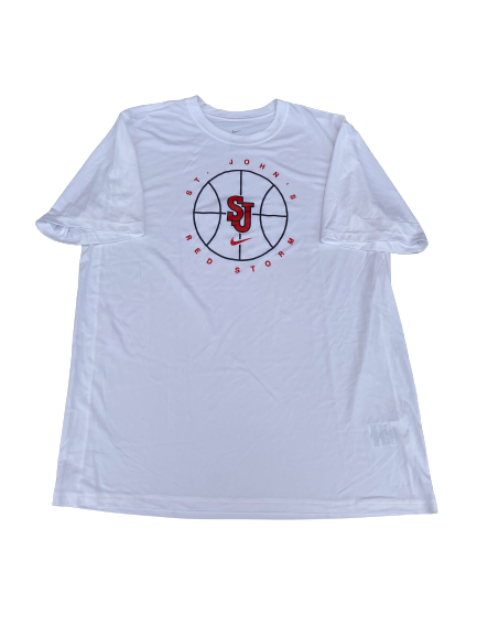 Arnaldo Toro St. Johns Basketball Team Issued Workout Shirt (Size XL)